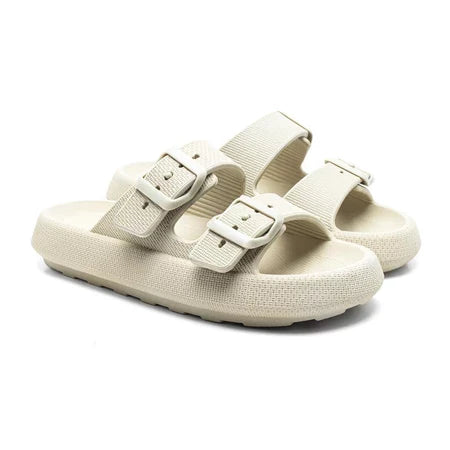 Chinelo Feminino Nuvem Slide Confortável Birken Fivela