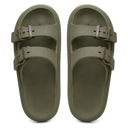 Chinelo Feminino Nuvem Slide Confortável Birken Fivela